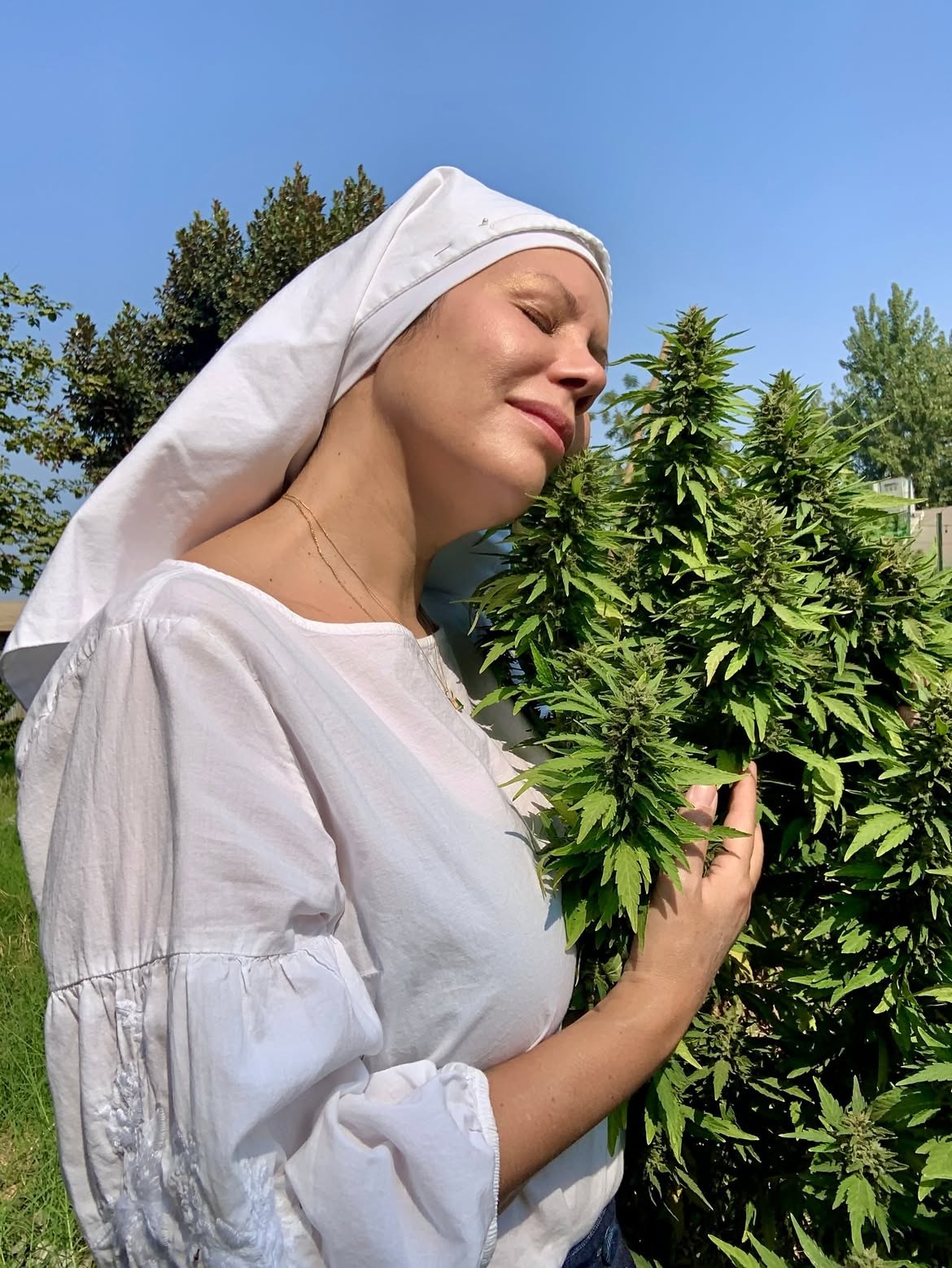 Sister Karina, the performance persona developed through Sisters of New York